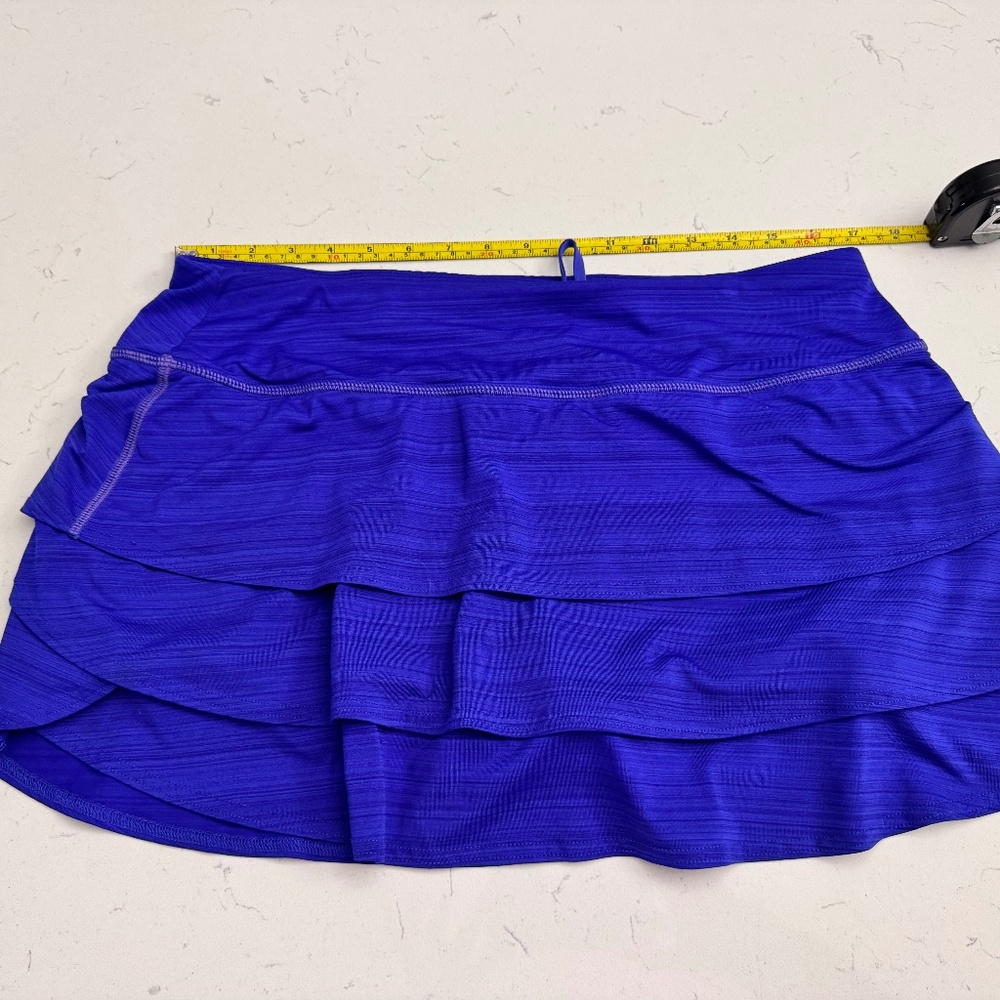 Athleta Bright Purple Tennis/Athletic Skirt Size L